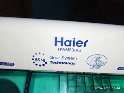 Haier washing machine twin tub model number HWM 80AS