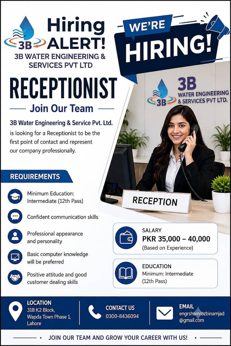 receptionist 0