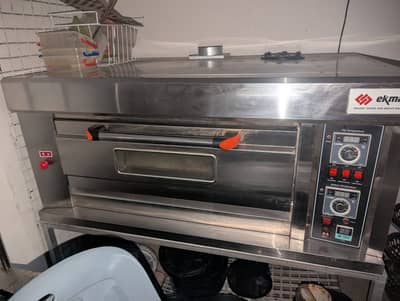Pizza Oven, Deep Fryer & Complete Fast Food Setup for Sale