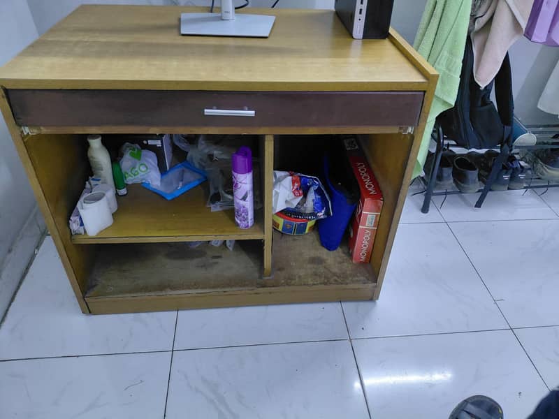 wooden computer table 1