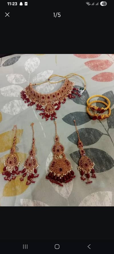 bridal jewlery set