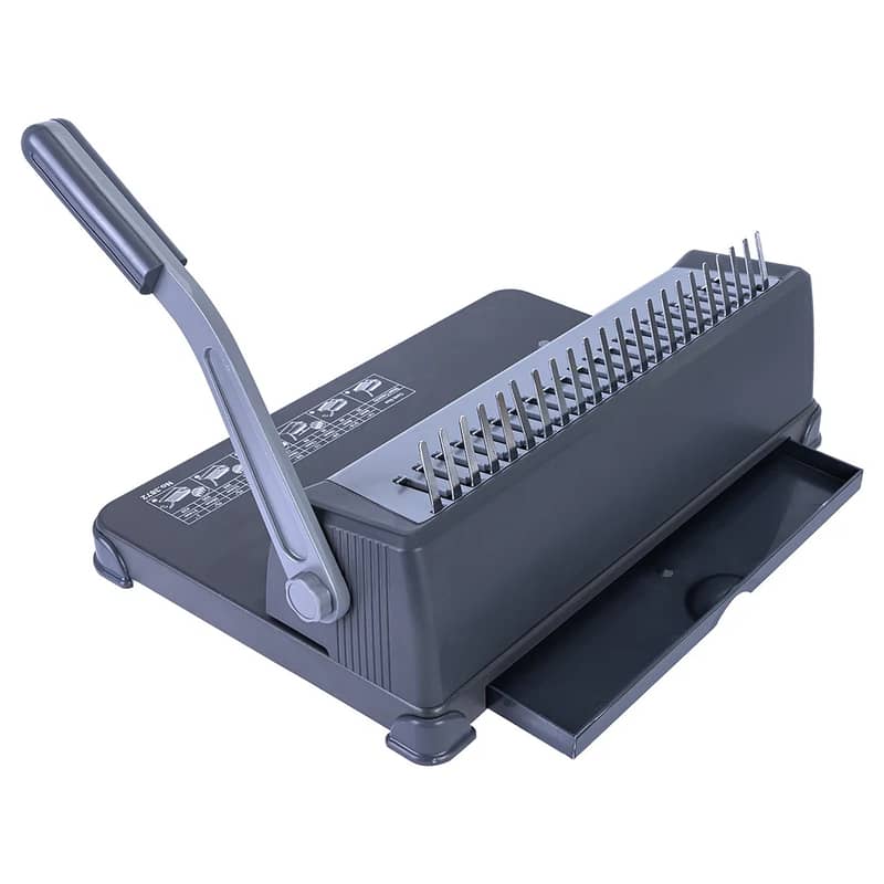Deli E3872 Spiral Comb Binding Machine 3
