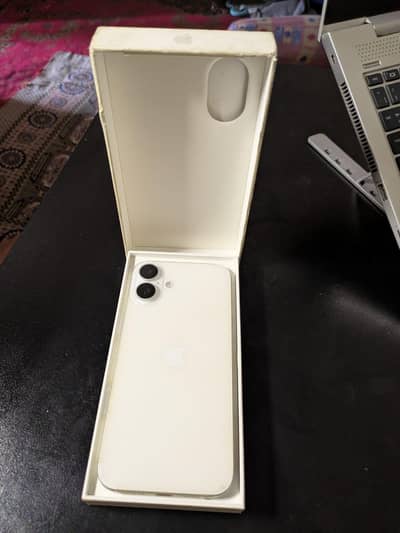 Selling my iPhone 16 Plus (White Color) in excellent condition.