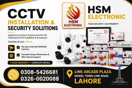 CCTV HD Camera Accessories & Installation Security Solutions Cameras