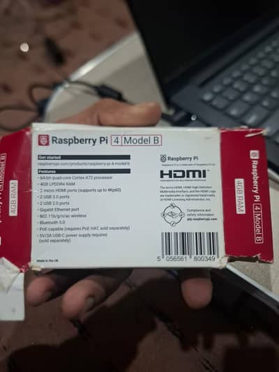 Raspberry Pi 4 Model B (4GB RAM) for Sale