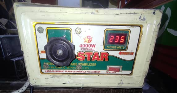 Automatic & Manual Voltage Stabilizer
