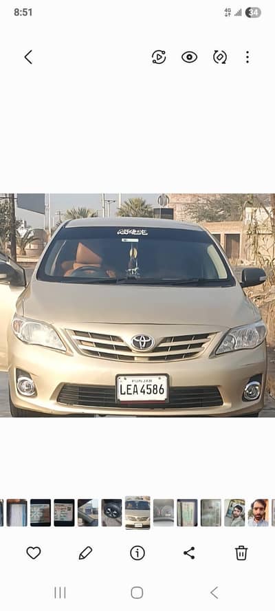 Toyota Corolla GLI 2011