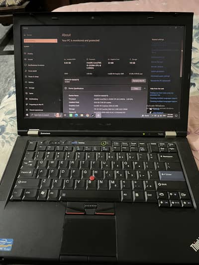 Lenovo thinkpad Core i5 4gb/128gb ssd 100% all ok