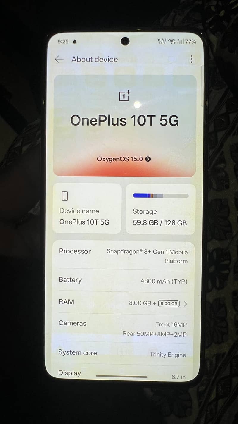 One Plus 10T 1