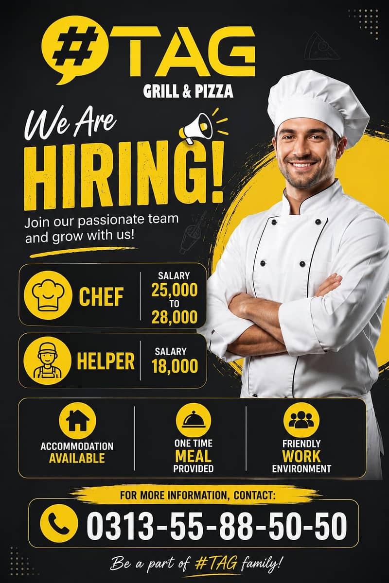 chef required 0