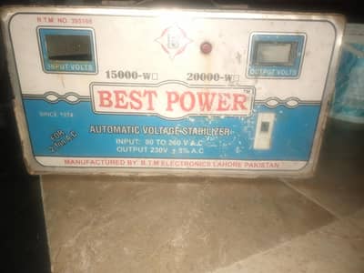 automatic voltage steblizer