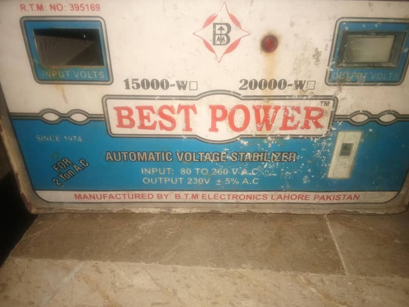 automatic voltage steblizer 3
