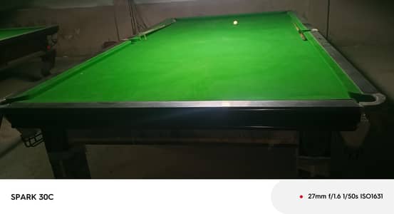 Snooker table