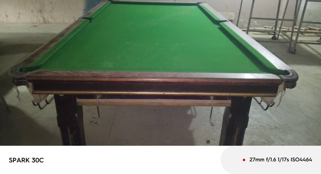 Snooker table 8