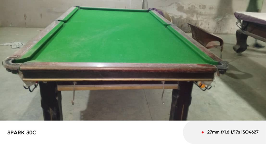 Snooker table 9