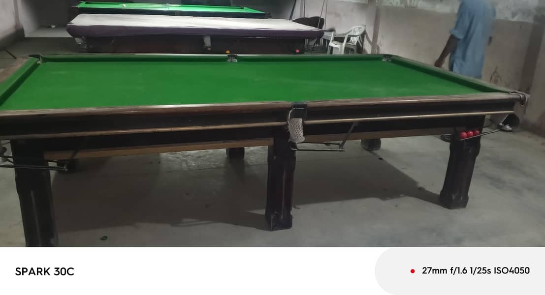 Snooker table 10