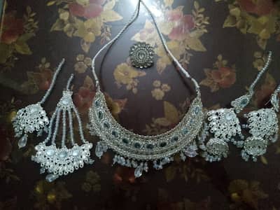 Silver Bridal Jewelry Set | Brand New | Complete Set | Never Used