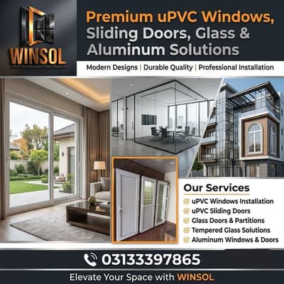 UPVC Windows | Aluminium Windows | Glass Work | Fabrication