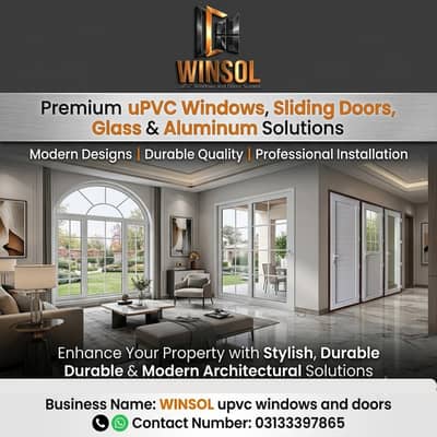 UPVC Windows | Aluminium Windows | Glass Work | Fabrication