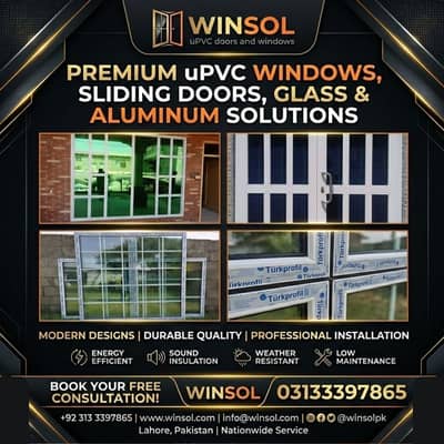 UPVC Windows | Aluminium Windows | Glass Work | Fabrication