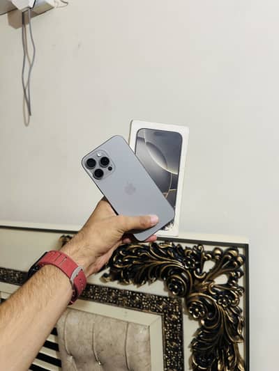 Apple iPhone 16 Pro Max jv 512 with box