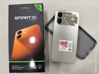 Infinix Smart 20 4/64 10/10 with complete box accessories