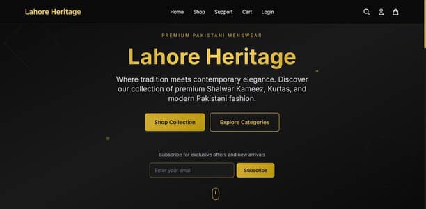 Clothing Brand E-commerce Full Stack Website