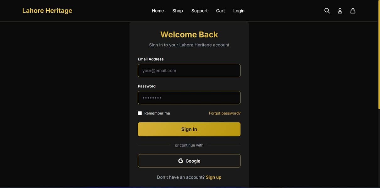 Clothing Brand E-commerce Full Stack Website 3