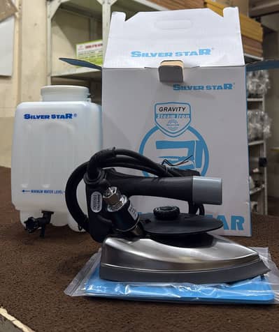 Steam press iron