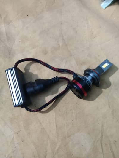 Universal LED headlights H11 bulbs kit with driver 1 month usd HRD