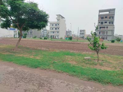 5 Marla Plot For Sale In Q-Block Khayaban E Amin Society Lahore.