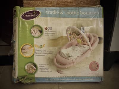 Mastela Baby Cradle & Soothe Bouncer Whatsapp: +92 345 3053376