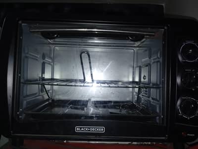 black and decker oven ( TRO55PK-B9)
