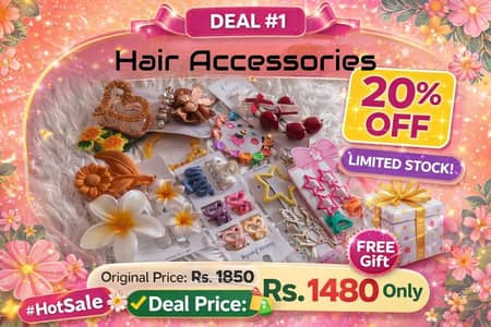 Trendy Hair Accessories – Best Quality (Deal)