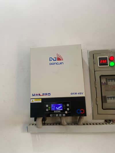 Dongjin 6 kw with 4 batteries