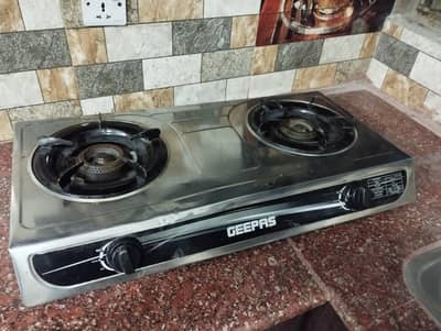 automatic switch 2 burner stove in good condition