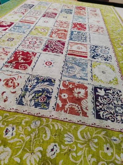 turkish carpet lively color