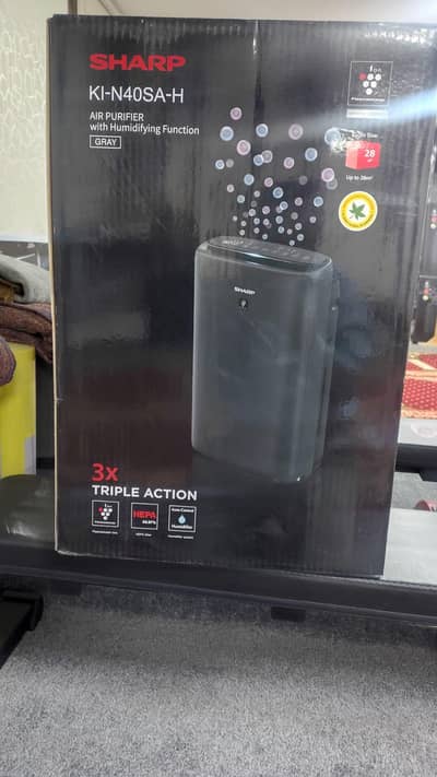 ​Brand New Sharp Air Purifier (KI-N40SA-H) – Factory Sealed / Unopened