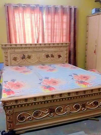 chiniot Bedroom set full wooden set Hy