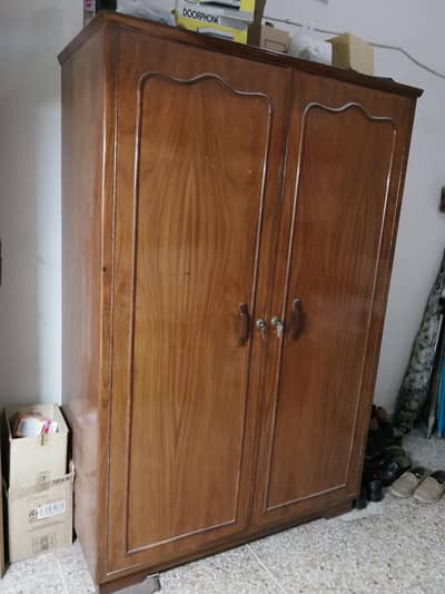 wooden almirah in excellent condition