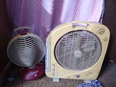 Selling 2 table fans Perfect for load shedding and summer