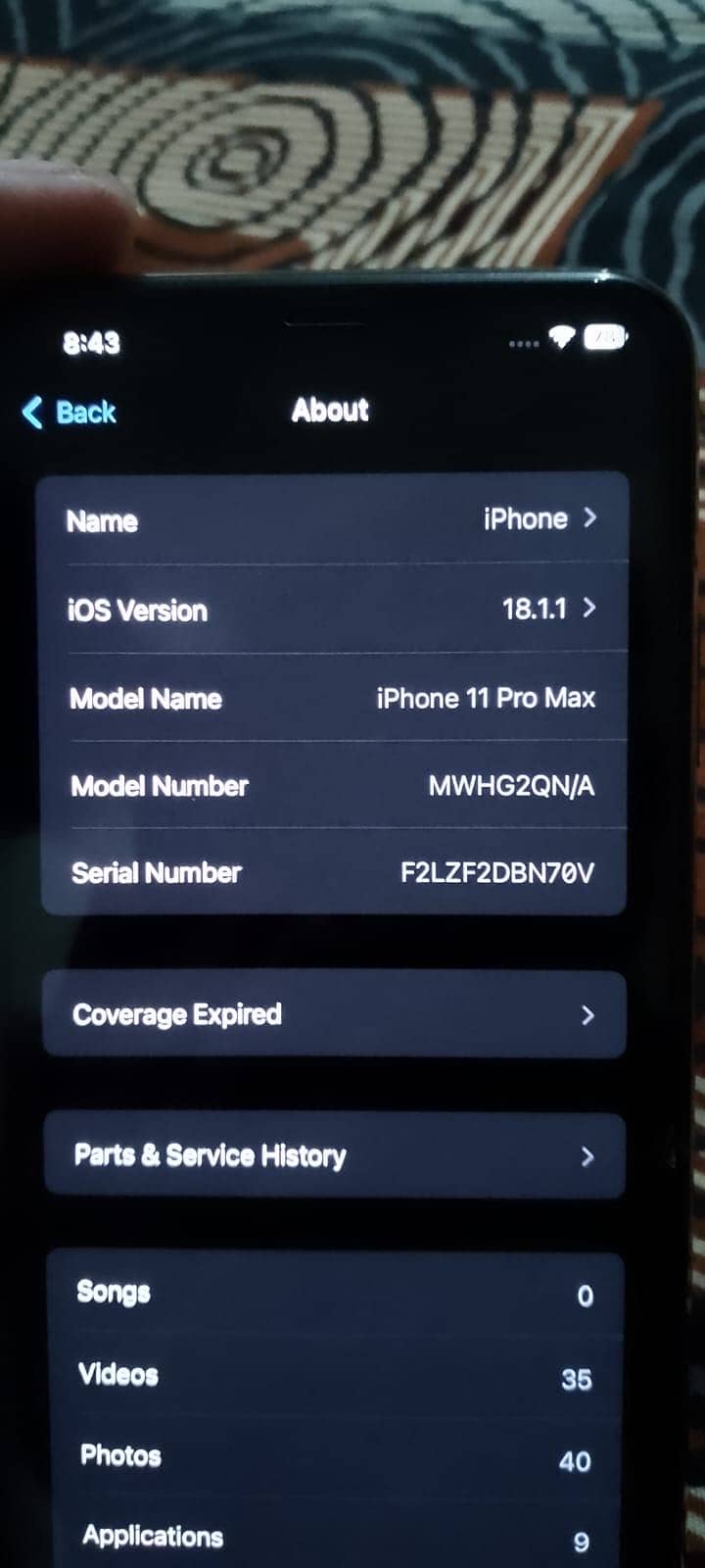 iPhone 11 Pro Max 1