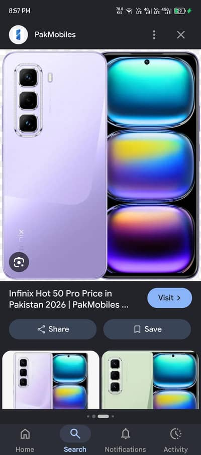 Infinix Hot 50 Pro