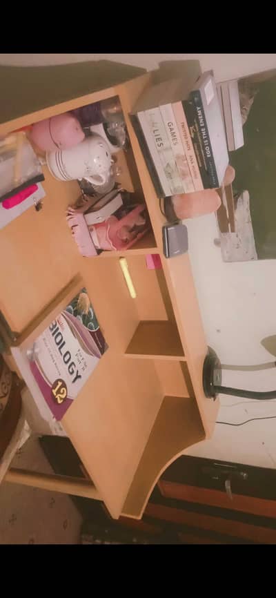 Wooden Study Table with Matching Chair- Custom Built