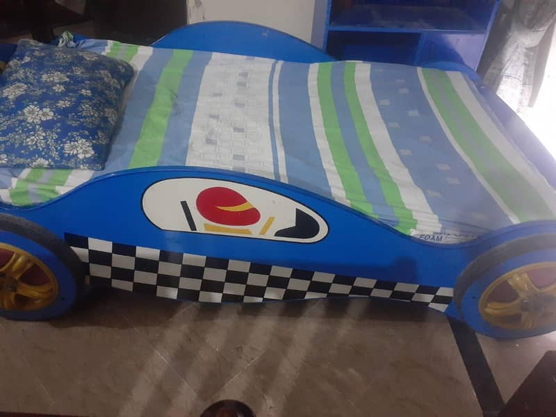 Car bed with study table 1