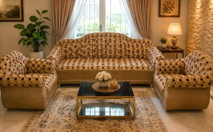 Beautiful and Elegant or Afforadable sofas set 0