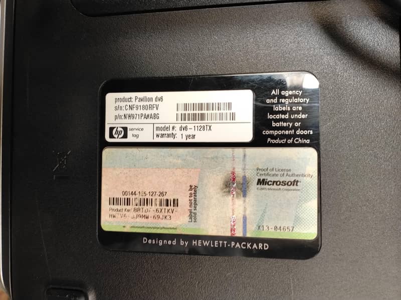 HP core 2duo 7