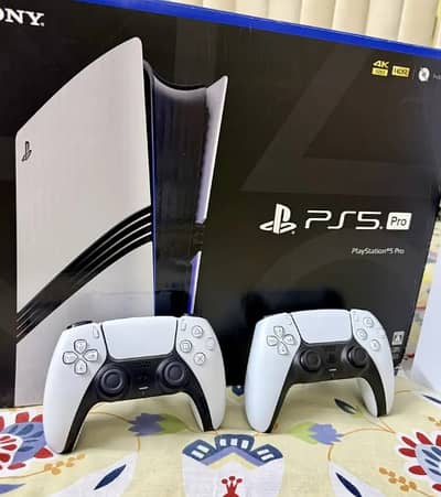Sony PlayStation 5 Pro Console | 2TB SSD | 4K Gaming | New Condition