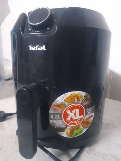 1 time used Tefal 4.2L xl air fryer