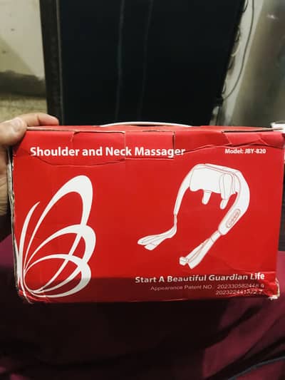 Rechargeable Shoulder & Neck Massager | Excellent Condition | With Box